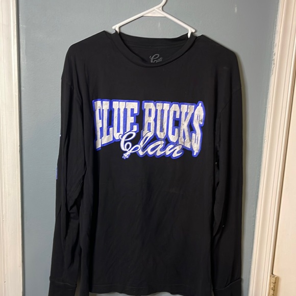 Cool Blue Bucks Clan Long Sleeve T-Shirt - Picture 1 of 5